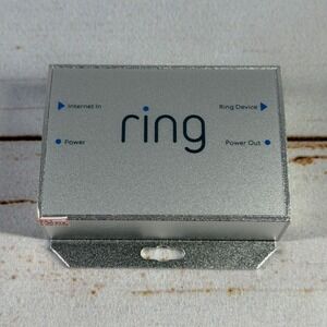 Ring Elite Power Kit PoE Injector PSE3101DCG Silver 15.4W Gigabit Ethernet Used